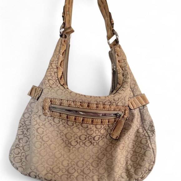 Guess Y2K Tabby Tan Shoulder Bag - Picture 5 of 8